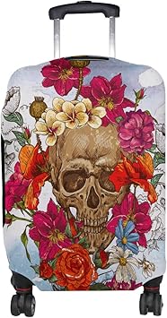 Sugar skull carry on luggage Clearance