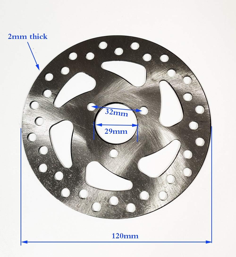 120mm disc rotor
