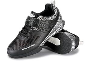 AOLEXWU Men's Weightlifting Shoes - Pro-Level Stability for Squats & Deadlifts - High-Traction Grip, Arch Support - Powerlifting & Strength Training Footwear