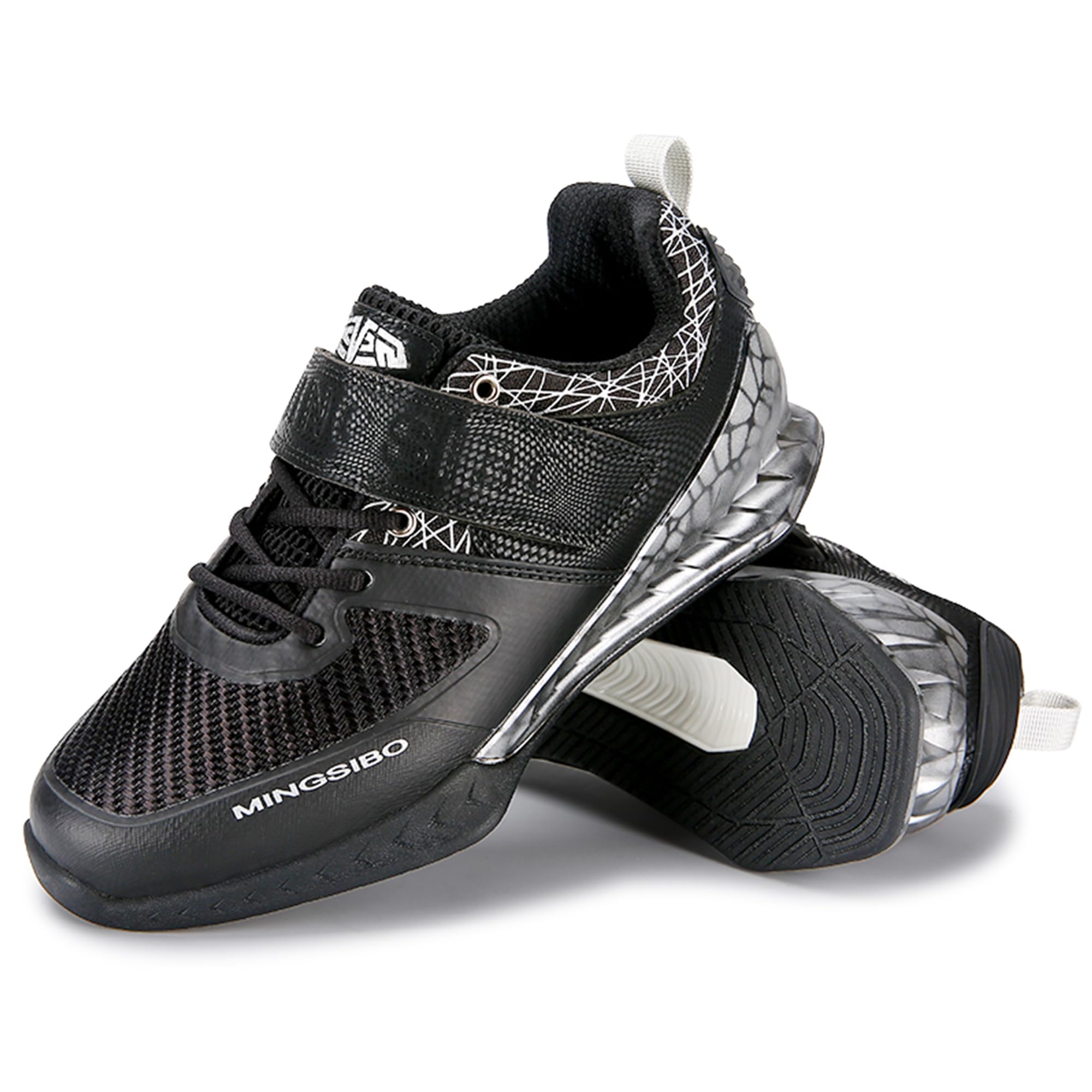 Photo 1 of Men's Weight Lifting Shoes for Squatting and Deadlifting High Stability Comfortable Squat Shoes for Men Upgraded Grip and Support Ideal for Weight Training Weightlifting and Strength Training