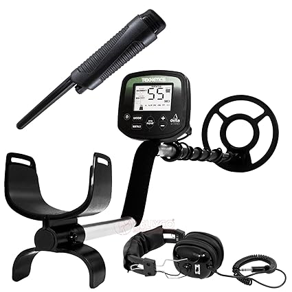Teknetics Delta 4000 Metal Detector w/ 8" Submersible Coil Plus Accessory Package
