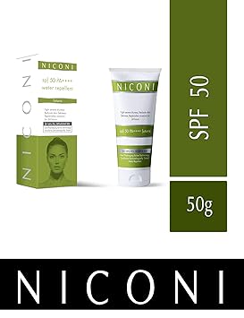 Niconi SPF 50 PA++++ Broad Spectrum UVA and UVB Rays Protection Sun Block Cream (50 gm)