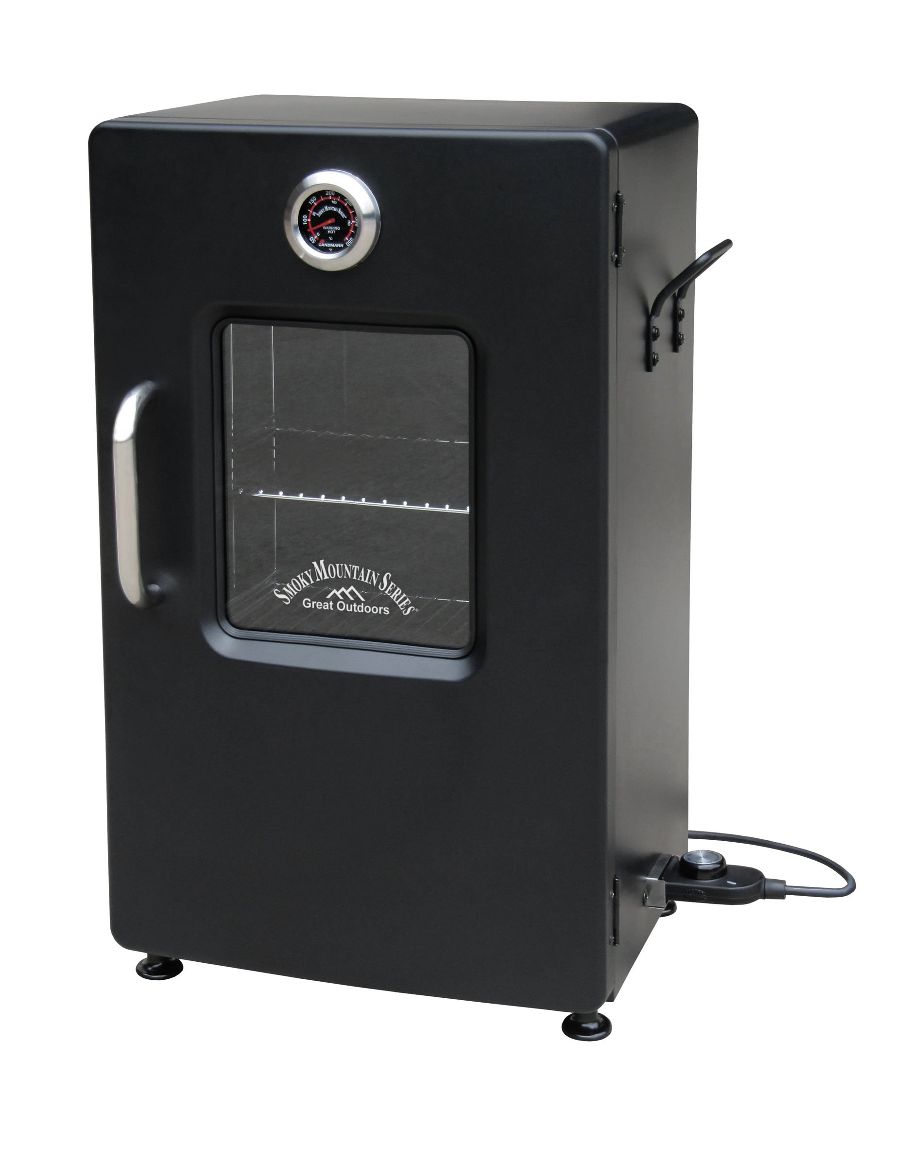 landmann outdoor fireplace on Landmann Mco 32954 Landmann Smoky Mountain 26 Electric Smoker Black Opp W Viewing W Lord Of The Grills
