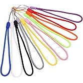 XinwaY Hand Wrist Strap Lanyard for USB Flash Drives, Cell phone, Keys, Keychains, Mp4, Mp3 10 Pack