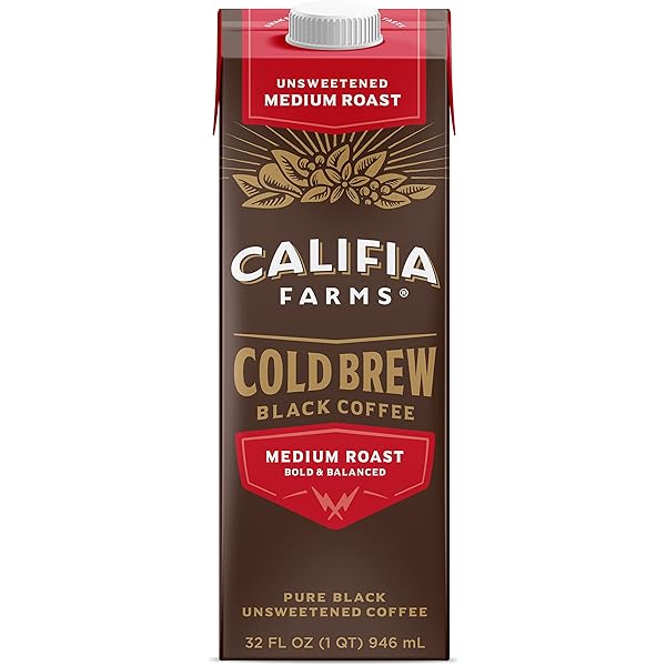 CALIFIA FARMS -UNSWEETENED COLD BREW COFFEE | 32...