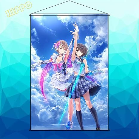 Amazon Hippo タペストリー Blue Reflection 幻に舞う少女の剣 司城夕月 司城来夢 ポスター 掛ける絵 約60cmx90cm アニメ 萌えグッズ 通販 Amazon Hippo タペストリー Blue Reflection 幻に舞う少女の剣 司城夕月 司城来夢 ポスター 掛ける絵 約60cmx90cm アニメ 萌えグッズ 通販