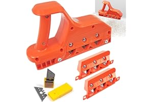 Drywall Cutting Tool, Plasterboard Angle Fast Cutter, Precise 45 60 Gypsum Board Chamferer With 10 Blades, Woodworking Hand S