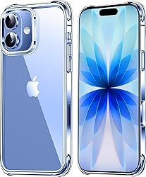 Mkeke Compatible with iPhone 17 Case Clear
