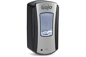 GOJO 1919-04 LTX-12 Dispenser, Black and Chrome