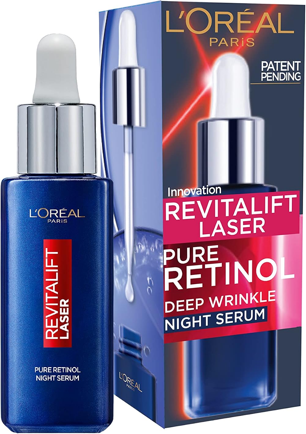 L'Oreal Paris Revitalift Laser Pure Retinol Night Serum Anti-Wrinkle 30ml