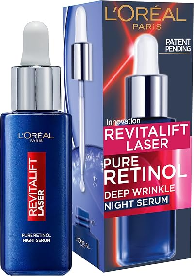 L'Oreal Paris Revitalift Laser Pure Retinol Night Serum Anti-Wrinkle 30ml