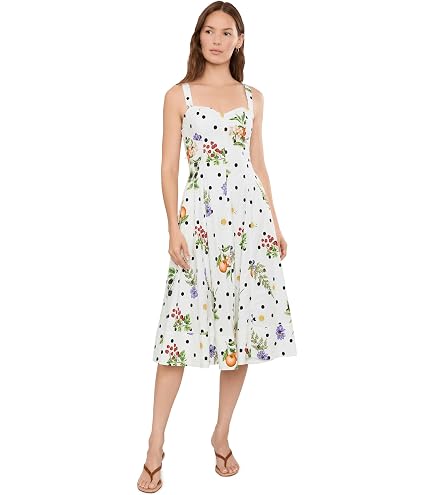 Avec Les Filles Womens 3D Floral Lampshade Mini Dress, Pastel Multi, 6 at Amazon Women's Clothing store