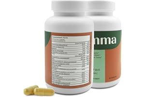 WHOVO Emnna Gut Health Supplement - 60 Capsules - Advanced Probiotics for Digestive Balance, Natural Cleansing - Regulates Bowel Movements