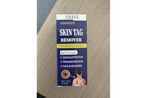 ZRIZL Fast-acting Skin Tag Remover kit for Body and Neck - Natural.