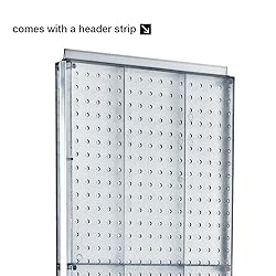 Azar Displays 700440-PNK, Two-Sided PEGBOARD Floor