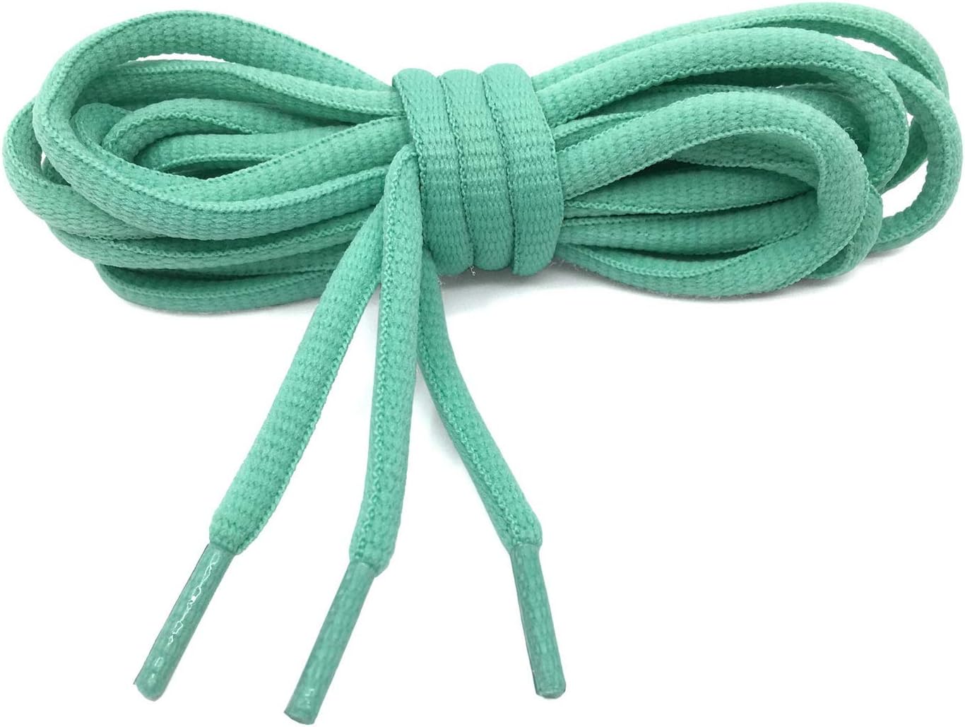 YFINE 2 Pair Half Round Shoe Laces Oval Athletic Shoelaces for Sports Shoes Sneakers Boots