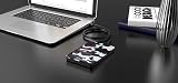 Sonnics 1TB Red Camouflage Portable External Hard Drive USB 3.0 view 4