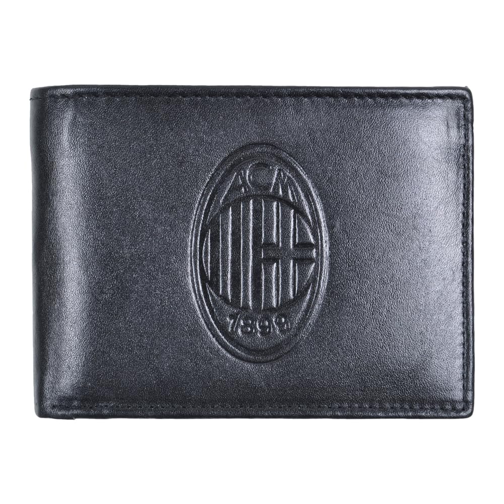 AC Milan Unisex's 143188 Milan Billfold, Black, One Size