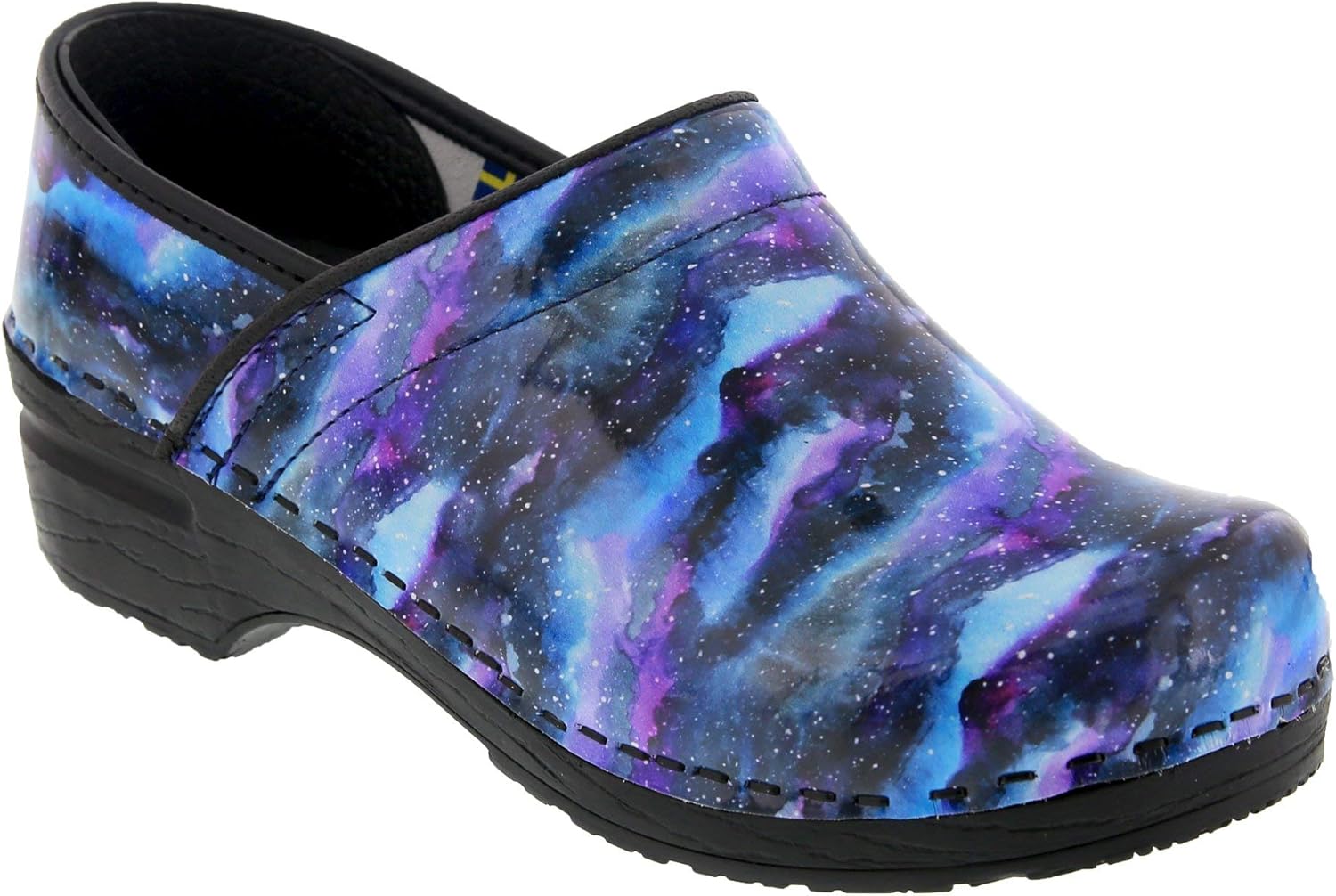 Bjork Professional Cosmos Leather Clogs Multi Size: 8-8.5: Amazon.co.uk