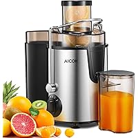Juicer Machine Aicok Juicer Whole Fruit and Vegetable Easy Clean, 3 Speed Juicer Extractor with Pulse Function, Non-Slip…