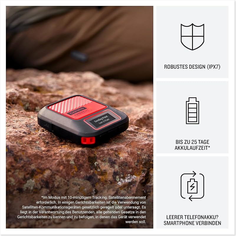 inReach Messenger Plus, Satelliten-Kommunikationsgeräts