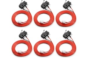 Genmitsu 6PCS Micro Limit Switches with 80cm 2 Pin Cable for 3020-PRO MAX