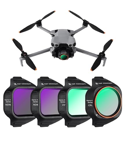 Freewell Mega Kit Filtri Per DJI Mini 5 Pro – Set Professionale Con ND, ND/PL, CPL, LPR, Glow Mist E ND1000 Per Filmati Da Drone