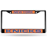 NBA Rico Industries Black Laser Cut Chrome Frame 12" x 6" Black Laser Cut Chrome Frame - Car/Truck/SUV Automobile Accessory