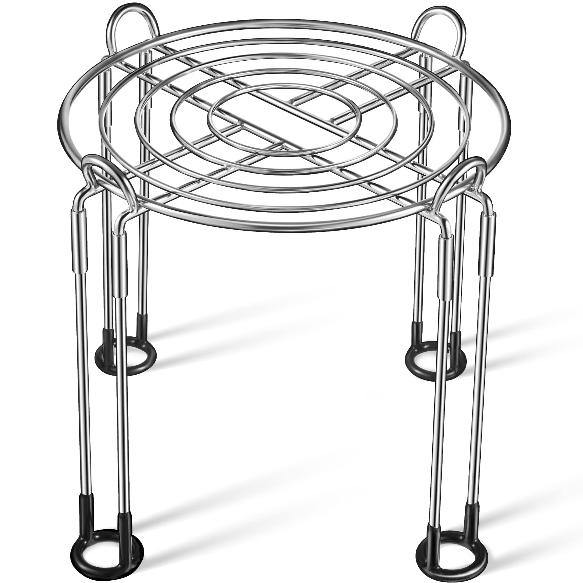 Photo 1 of Dreyoo Water Filter Stand 8" Tall by 9" Wide Compatible with Berkey Water Filter System Countertop, Detachable Stainless Steel Stand for Most Medium Gravity Fed Drinking Fountain