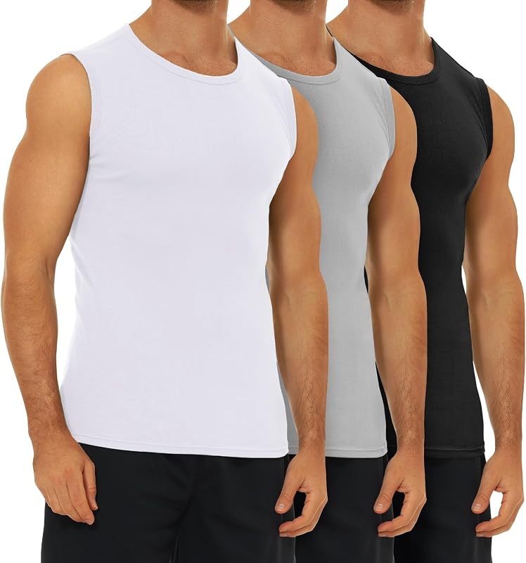 Unterhemd Herren Tank Top Gym Fitness Sport Männer Mehrfarbig