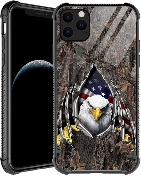 Amazon Com Iphone 11 Case American Eagle Camo Iphone 11 Cases For Men Boys Shockproof Anti Scratch Soft Tpu Pattern Design Case For Apple Iphone 11 6 1 Inch American Eagle Camo