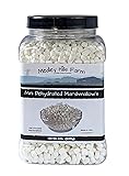 Vanilla mini dehydrated marshmallows in Reusable