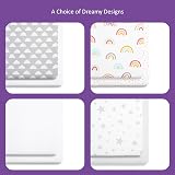 Snuz 2 Pack Fitted Sheets for SnuzPod 2-5 Universal 44x80cm Jersey Cotton view 7