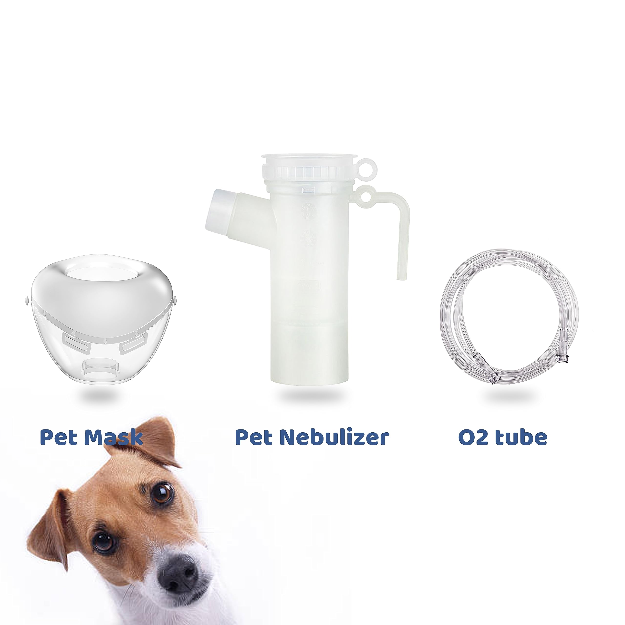 Dog Inhalers Mua Canine Nebulizer Cup and Inhaler Mask for Cats and Dogs, Oxygen ...