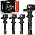 A-Premium Engine Ignition Coil Packs Compatible with Mazda 3 6 CX7 MX-5 Miata I4 2.0L 2.3L 2.5L 4-PC Set