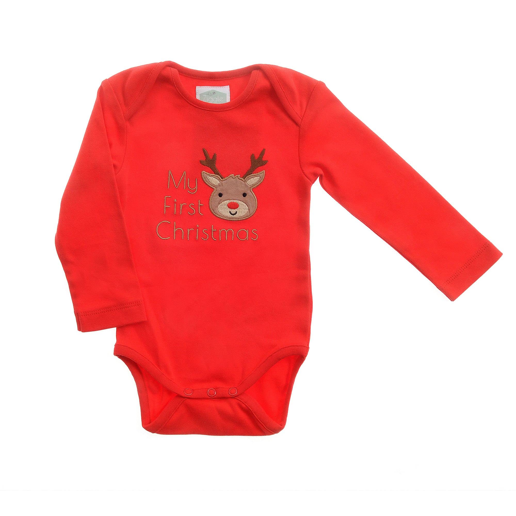Ziggle - My First Christmas - Essentials for Newborn - Newborn Baby Gifts - Baby Clothes - 0 to 3 months