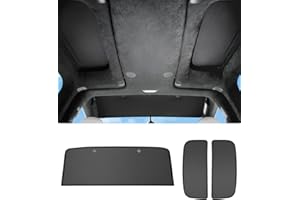 ZANCH 2025 Tesla Model X Accessories Sunshade Roof [No Gaps, Never Sag] 3PCS Front Roof Glass Sun Shade for Model X 2020-2025, Tesla Must Have Accessories 2025 - Black