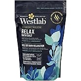 Westlab Bath Salts Relax 1kg - Ease Stress & Tension from Mind and Body. Scientifically-Proven to Restore Inner Peace. Mood-B