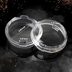 QUASCO Clear Turn Signal Lens Cover 2 Inch Lenses