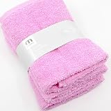 Meridiana Supersoft 100% Cotton Family Washcloths 3 Pack Pink 30x30 view 2