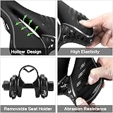 OUXI Gel Bicycle Saddle Comfort Ergonomic MTB Road Bike Seat Black view 4