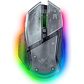 Razer Basilisk V3 Pro Wireless Gaming Mouse, 35K DPI Sensor, HyperScroll Tilt Wheel, Optical Switches, 13 Customizable Controls, RGB Lighting, Up to 140-Hour Battery Life, Phantom White