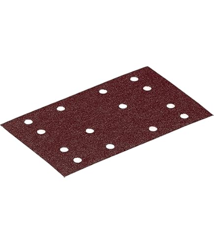 100 Pcs P180 Grit 3 X 5 Inch (80 X133 Mm) 14 Hole Sanding - View #8