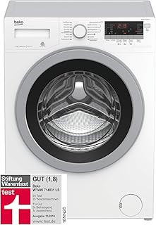 Beko WYAW 714831 LS Waschmaschine Frontlader / A+++ / 1400 UpM / Selbstreinigung / Watersafe+ / Mengenautomatik / 16 Programme
