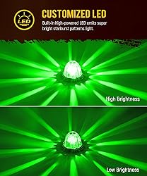 Partsam 2Pcs Glass Watermelon Lights [Patent