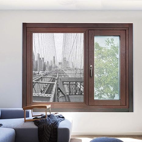 Laminas De Privacidad 3d Para Ventana Sin Pegamento Esmerilado Para El Hogar Recamara Bano Cocina Oficina