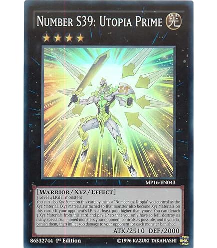 Yu-Gi-Oh! Carta Number 39: Utopia Roots (LVAL-EN048) | 1a Edizione Rara | Legacy Of The Valiant