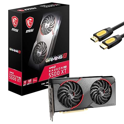 Radeon 5500 Price MSI Radeon RX 5500 XT Gaming X Graphics