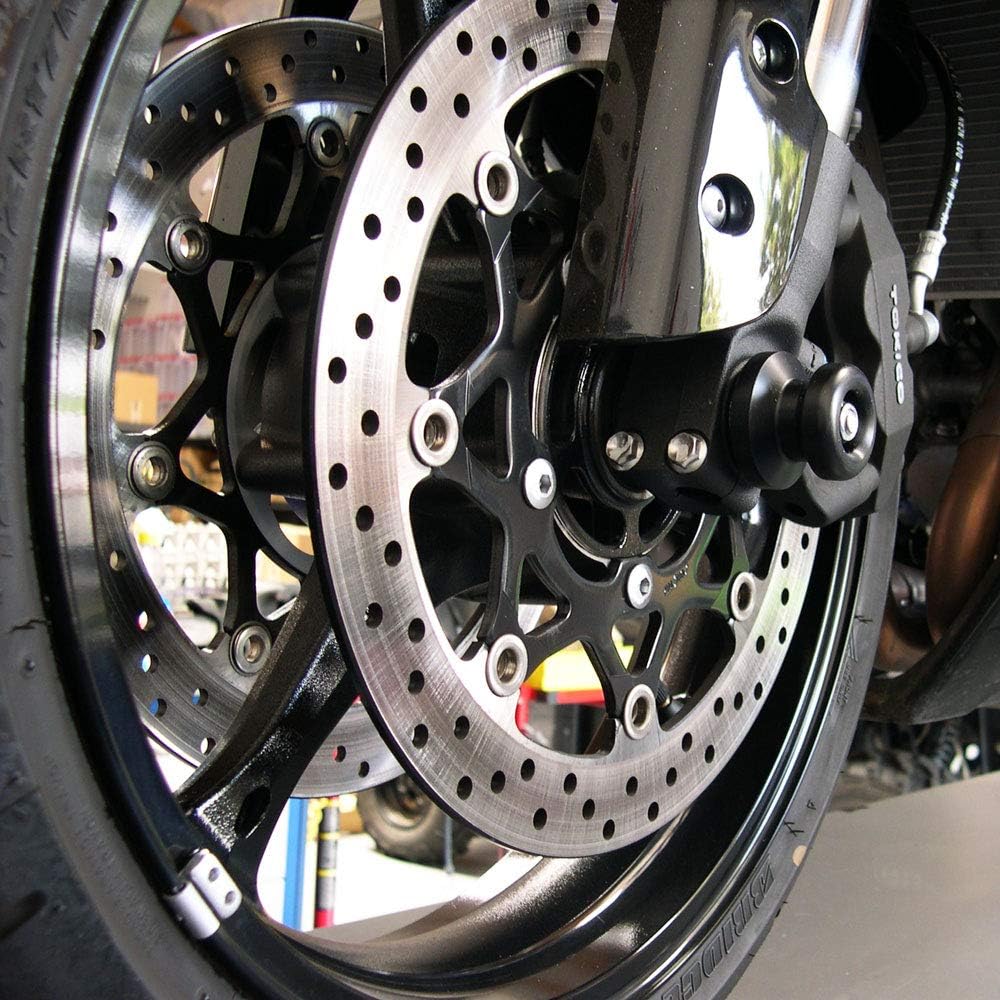 Shogun Compatible with 2006 2007 Honda CBR1000RR CBR 1000 RR Front Axle Sliders - 702-3809 - MADE IN THE USA