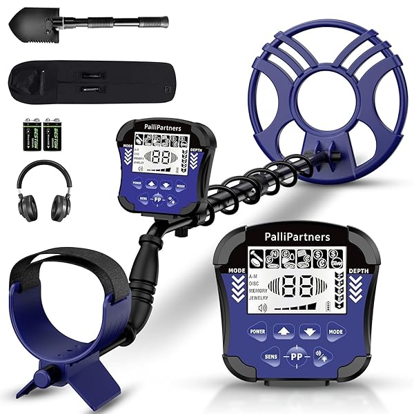 PALLIPARTNERS METAL DETECTOR FOR ADULTS WATERPROOF-PROFESSIONAL HIGHER ACCURACY...